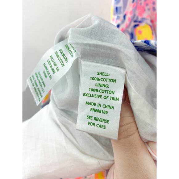 Lilly Pulitzer Pearl Shift Dress 0 in Lilac Verbena So Snappy Summer Vibrant - Picture 7 of 8